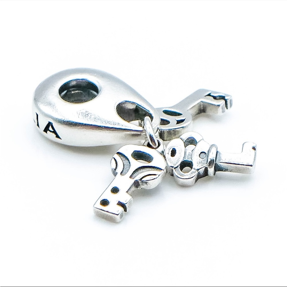 Chamilia 3 keys charm - Picture 4 of 8